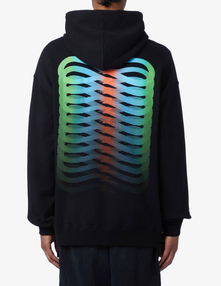 rinascente Propaganda Felpa con cappuccio ribs gradient 