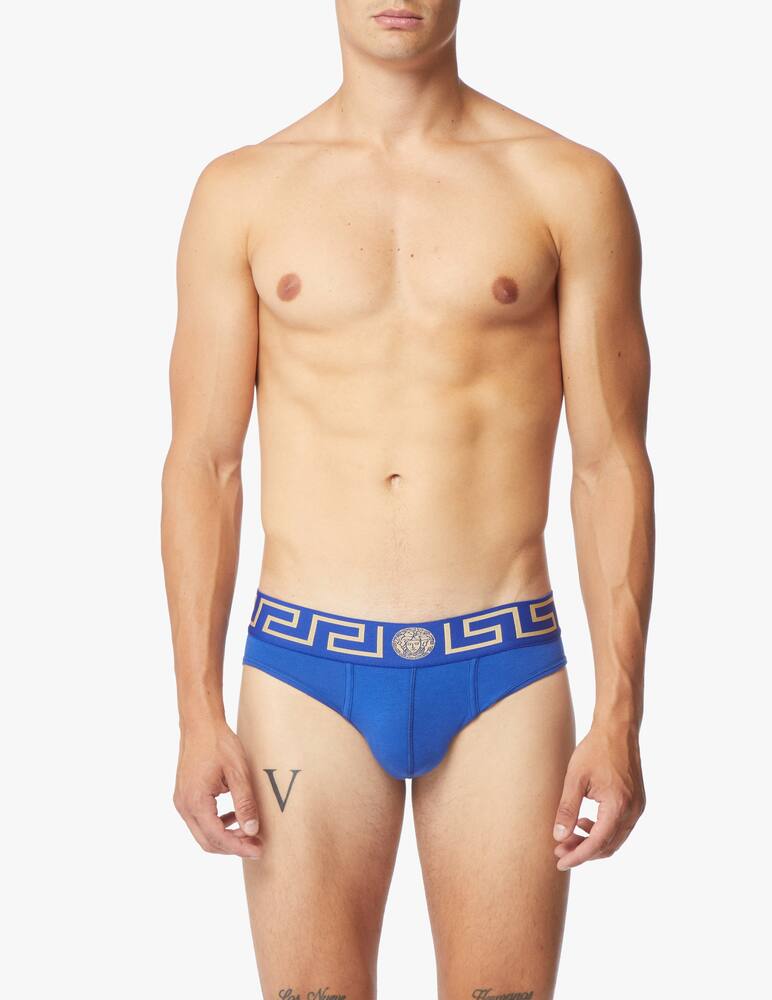 rinascente Versace Slip medusa - blu 