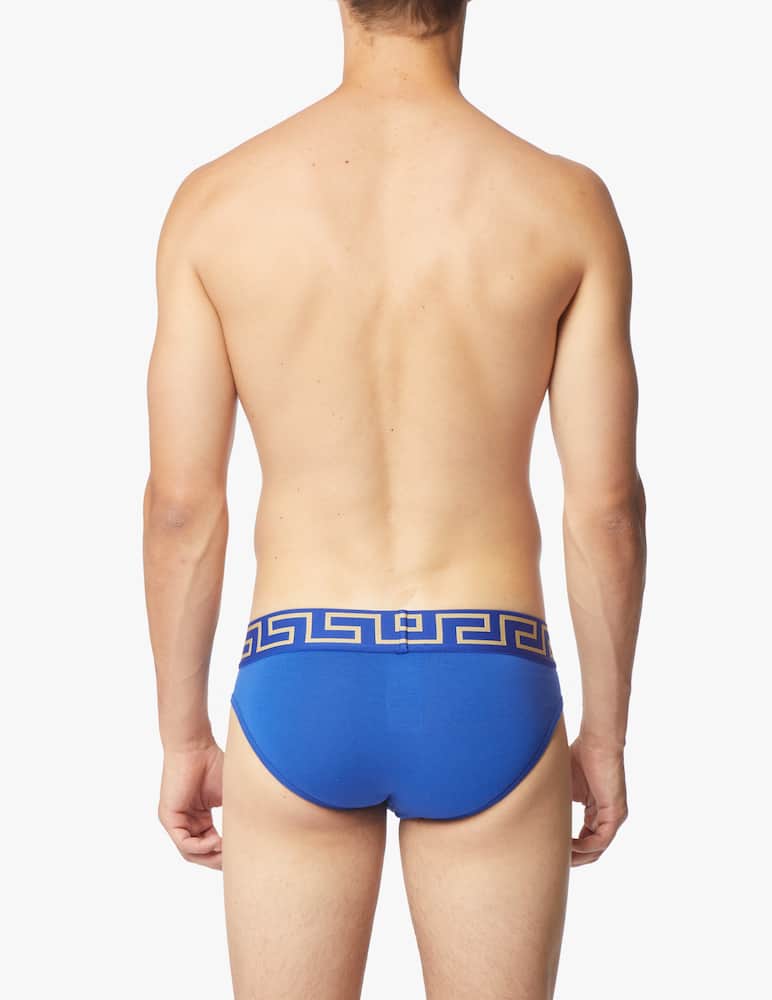 rinascente Versace Slip medusa - blu 