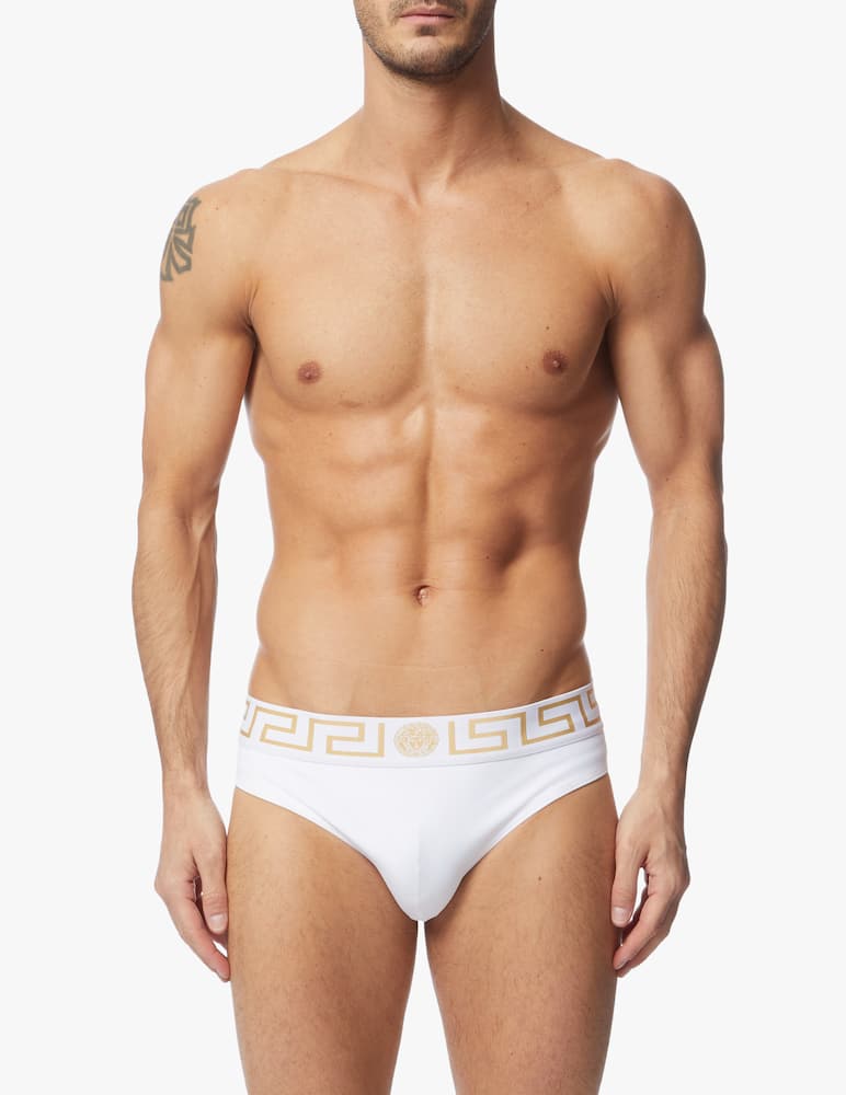 rinascente Versace Iconic greca swim breif