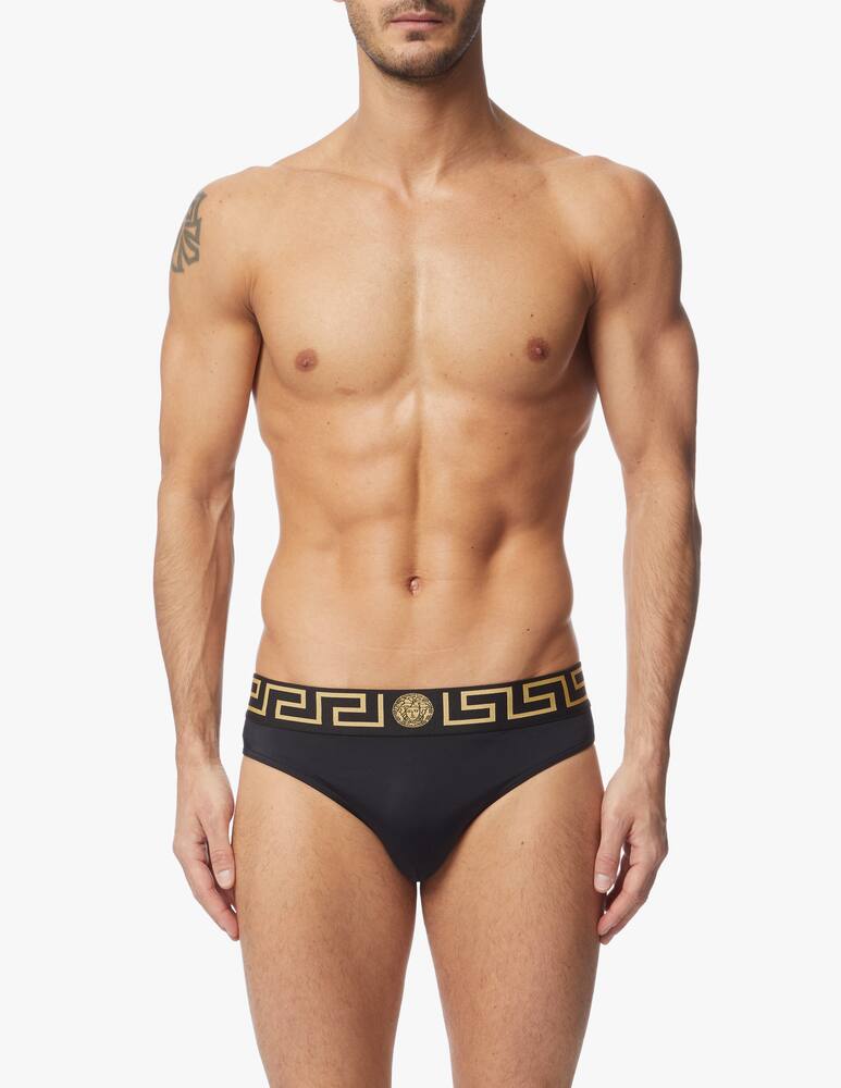 rinascente Versace Costume slip iconic greca