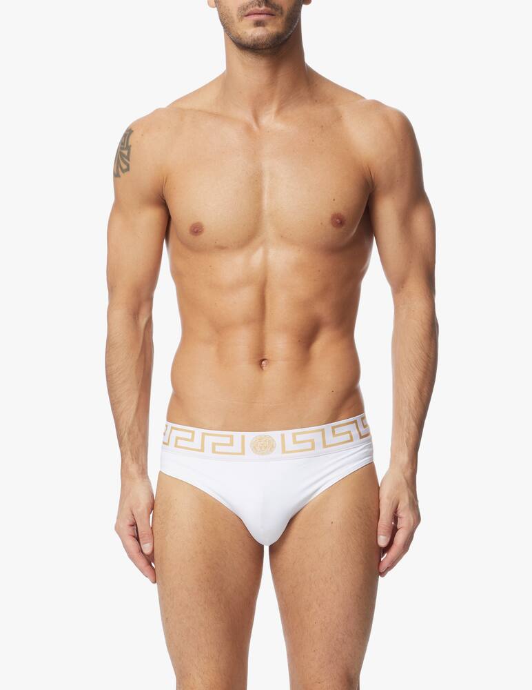 rinascente Versace Iconic greca swim breif