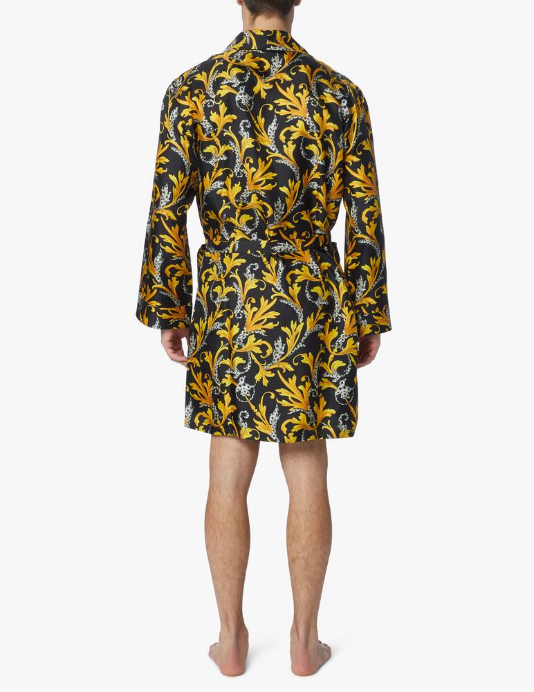 rinascente Versace Baroque silk dress