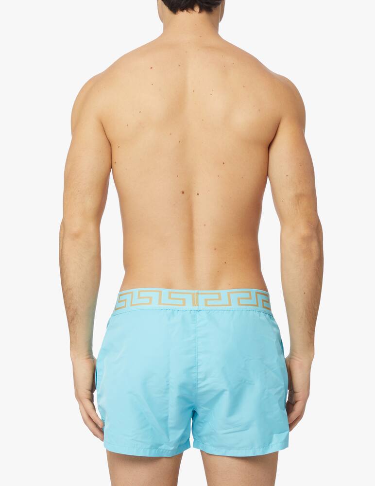 rinascente Versace Costume boxer greca - azzurro