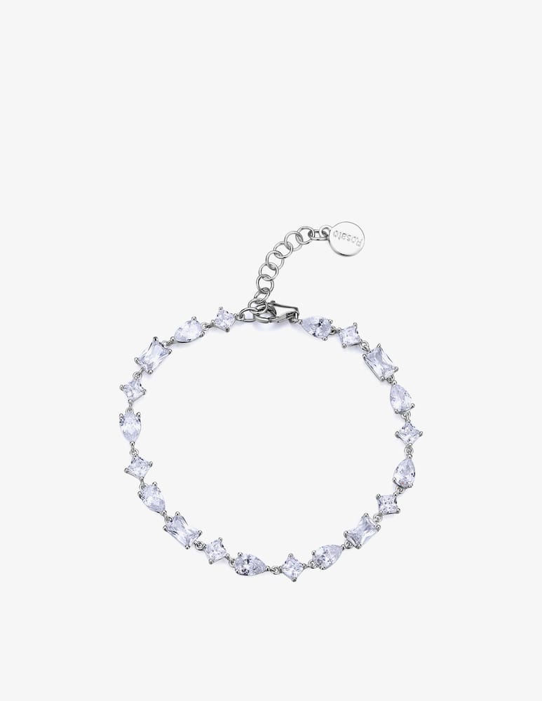 rinascente Rosato Bracciale Gemma cubic zirconia bianco