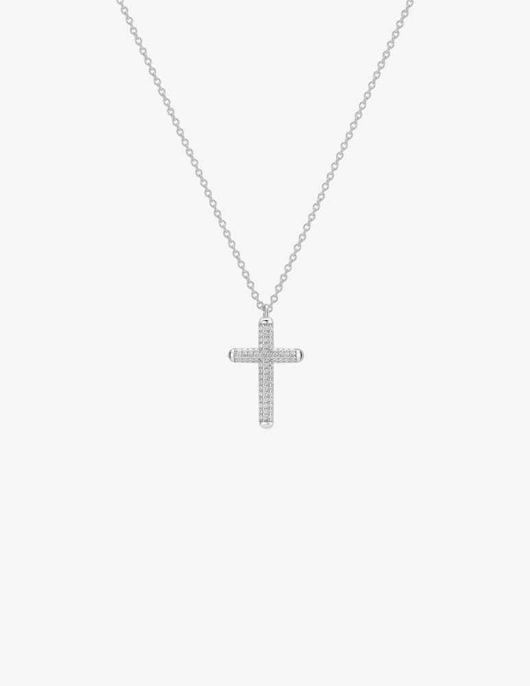 rinascente Rosato Cross pendant necklace