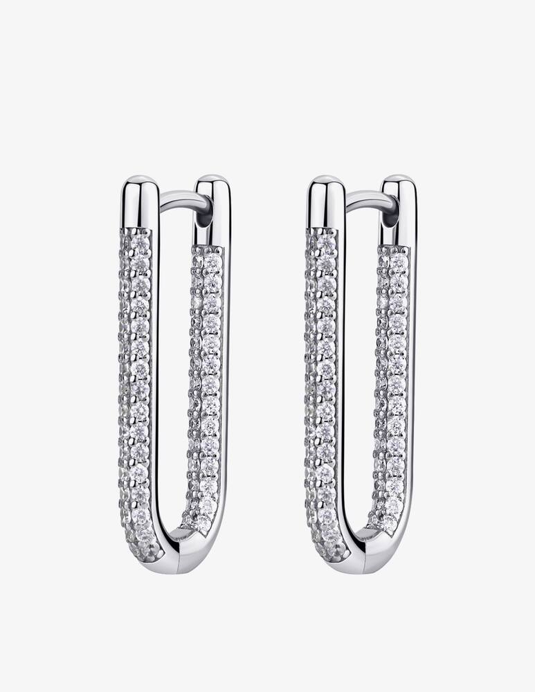 Rosato Orecchini cubic zirconia Bianca - immagine 1 Rosato Orecchini cubic zirconia Bianca - immagine 1