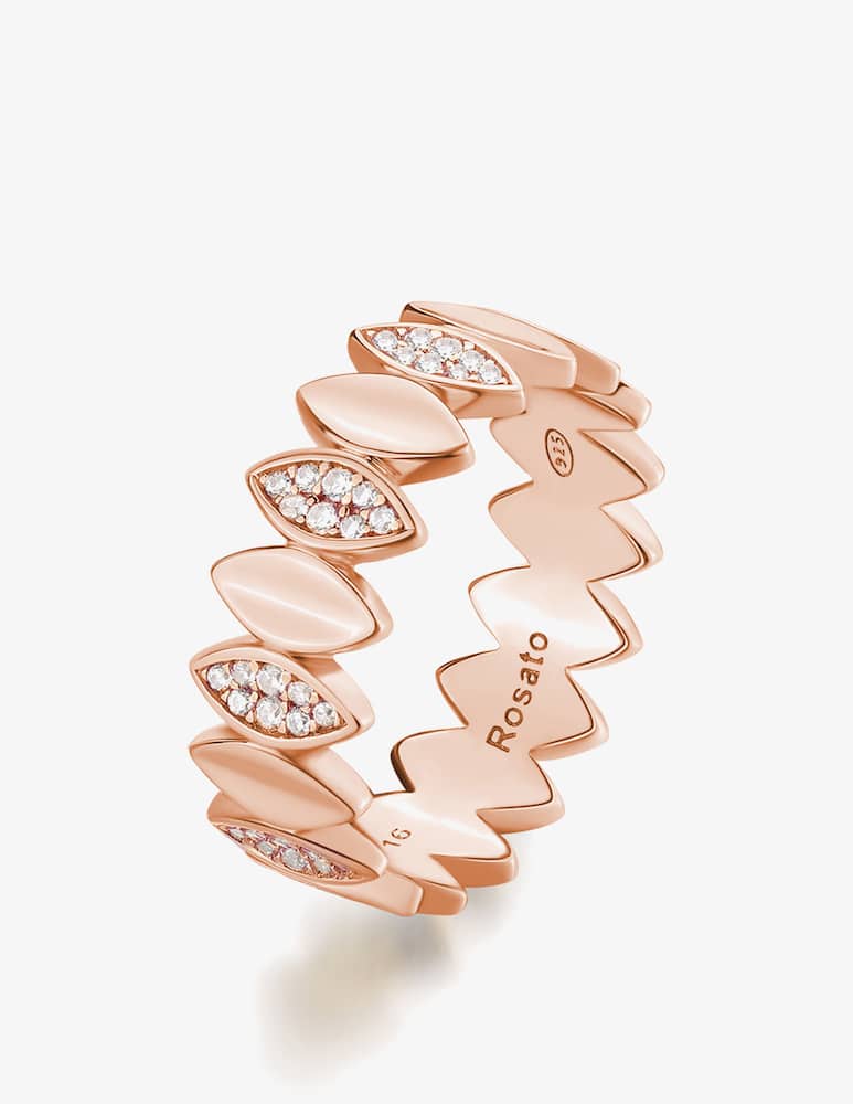 rinascente Rosato Anello Gaia argento