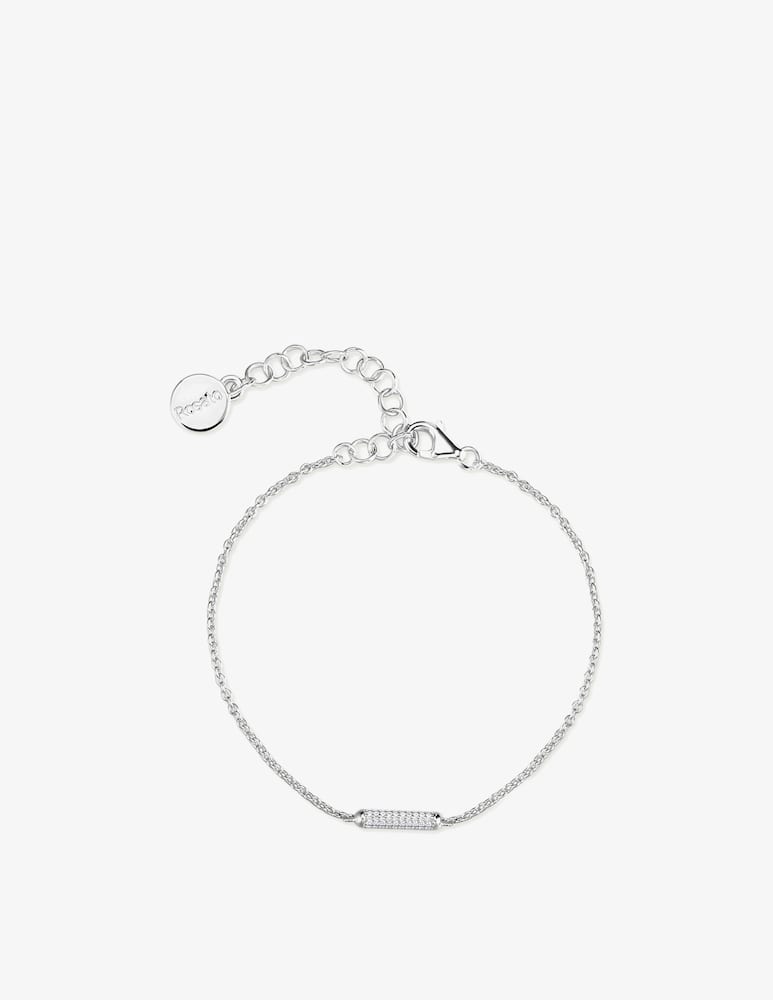 rinascente Rosato Bracciale zirconi Bianca