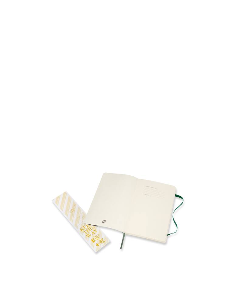 rinascente Moleskine Taccuino Classic a righe Large con copertina morbida - Verde