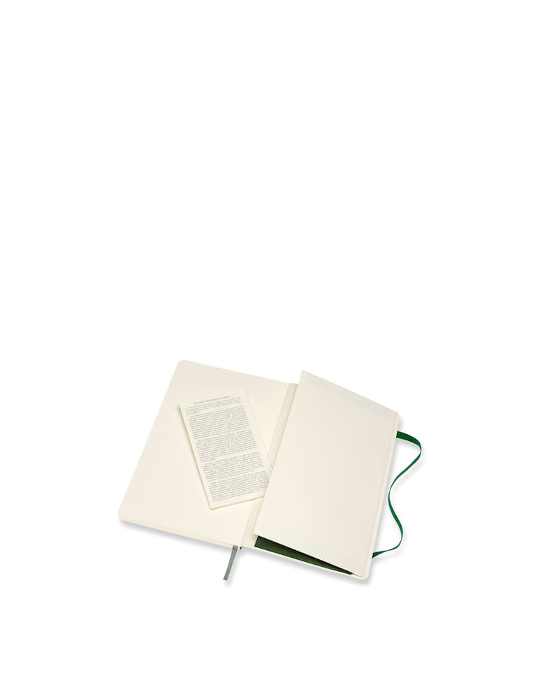 rinascente Moleskine Taccuino Classic a righe Large con copertina morbida - Verde