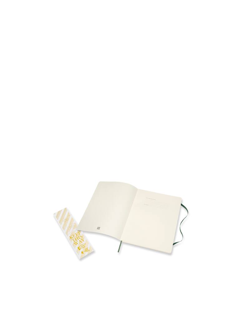 rinascente Moleskine Notebook XL ruled Soft - Green
