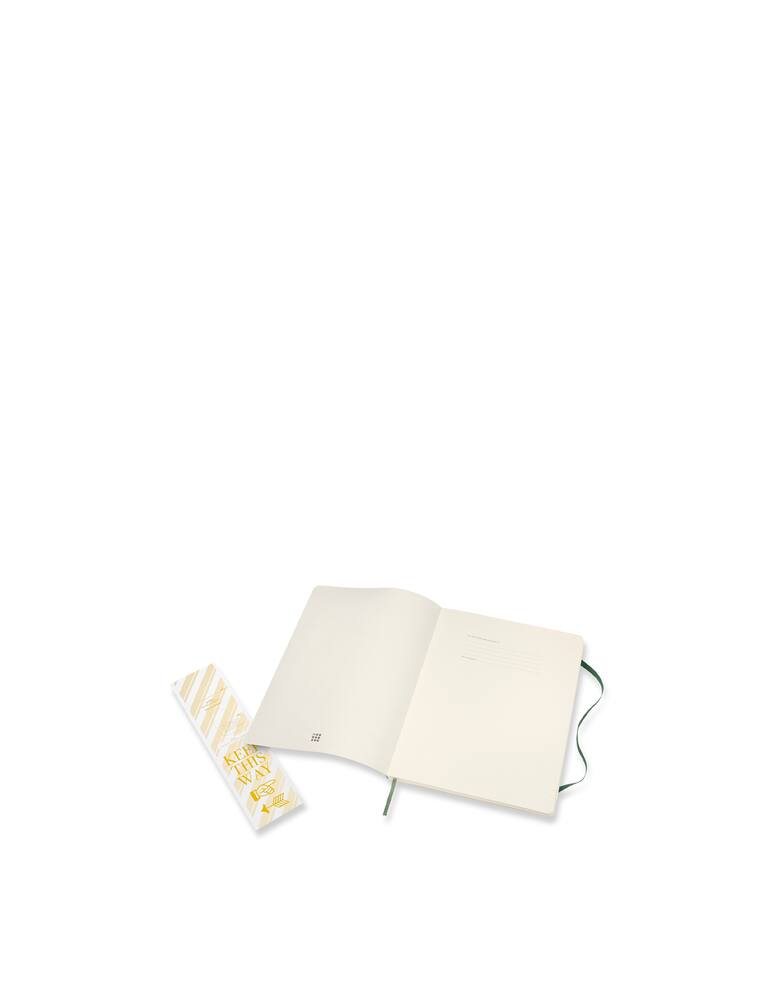 rinascente Moleskine Taccuino Classic a pagine bianche XL con copertina morbida - Verde