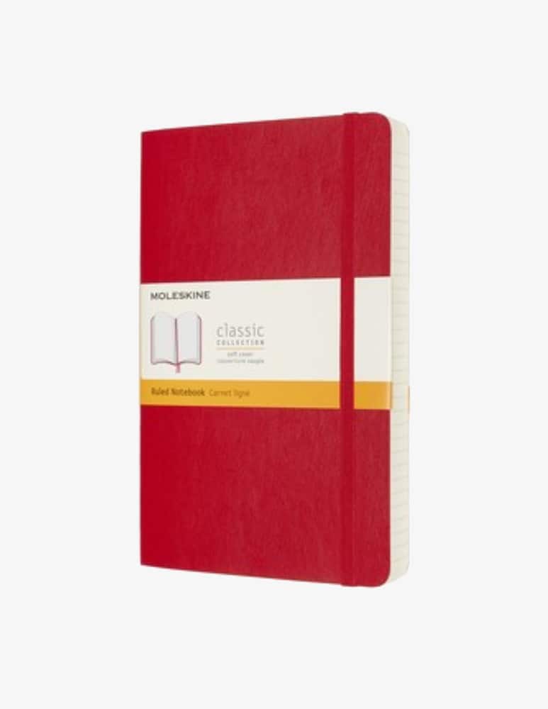 Moleskine Taccuino Expanded Large A Righe Copertina Morbida Rosso - immagine 1 Moleskine Taccuino Expanded Large A Righe Copertina Morbida Rosso - immagine 1