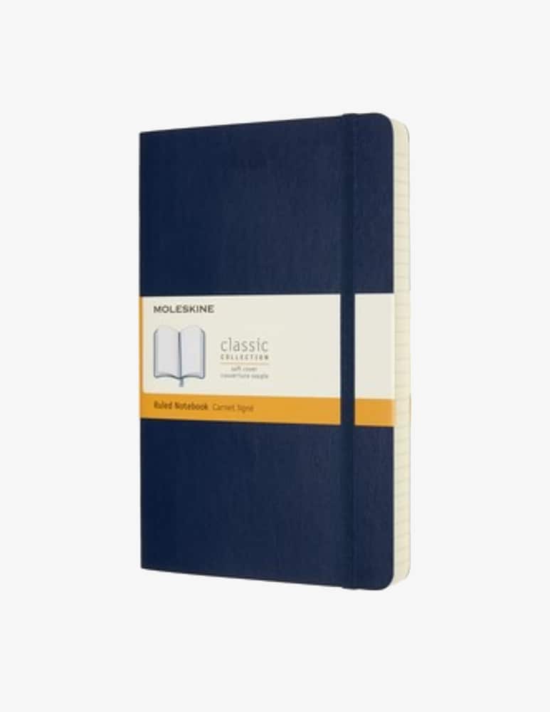 Moleskine Taccuino Expanded Large A Righe Copertina Morbida Blu - immagine 1 Moleskine Taccuino Expanded Large A Righe Copertina Morbida Blu - immagine 1