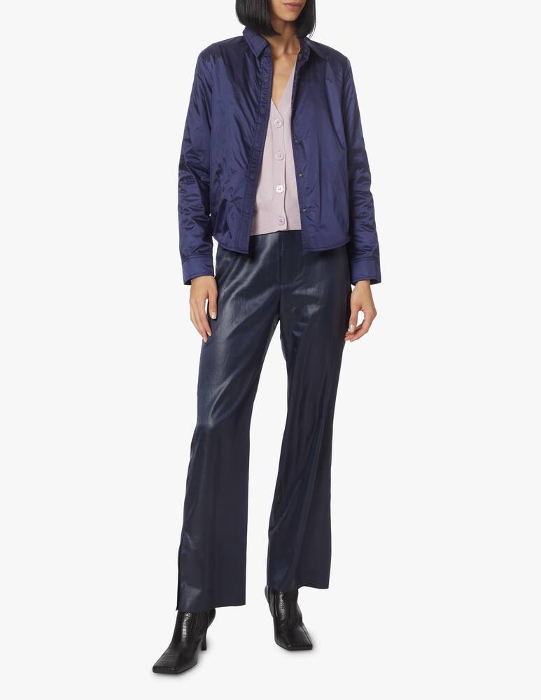 rinascente Save The Duck Danica overshirt Shiny - blue