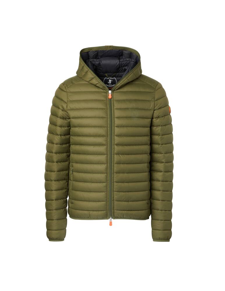 rinascente Save The Duck 100g hooded jacket - green