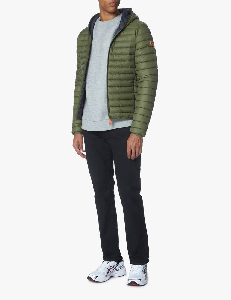 rinascente Save The Duck 100g hooded jacket - green