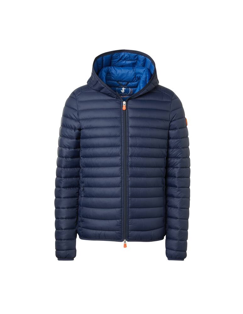 rinascente Save The Duck 100g hooded jacket - blue