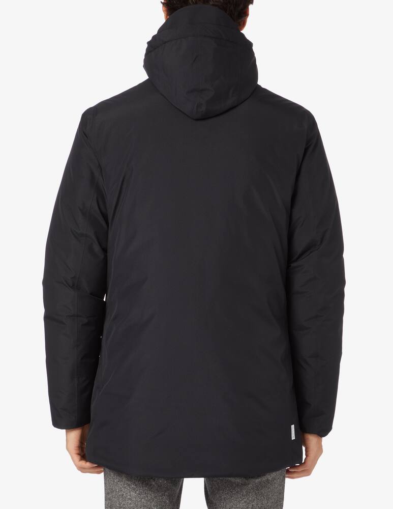 rinascente Save The Duck Hooded gore-tex removible chest jacket - Black