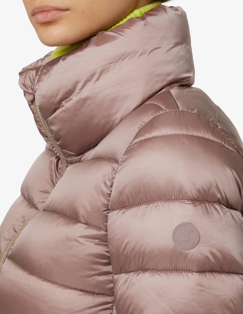 Save The Duck Padded bomber jacket - Pink - picture 4 Save The Duck Padded bomber jacket - Pink - picture 4