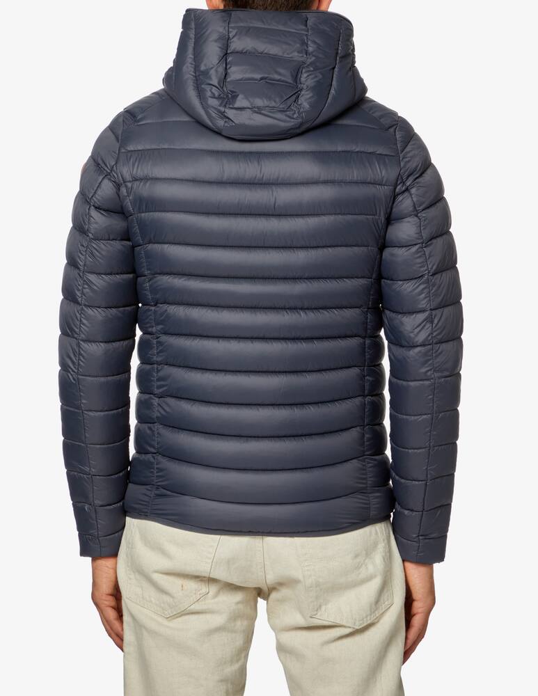 rinascente Save The Duck Giacca con cappuccio basic 100g - Blu