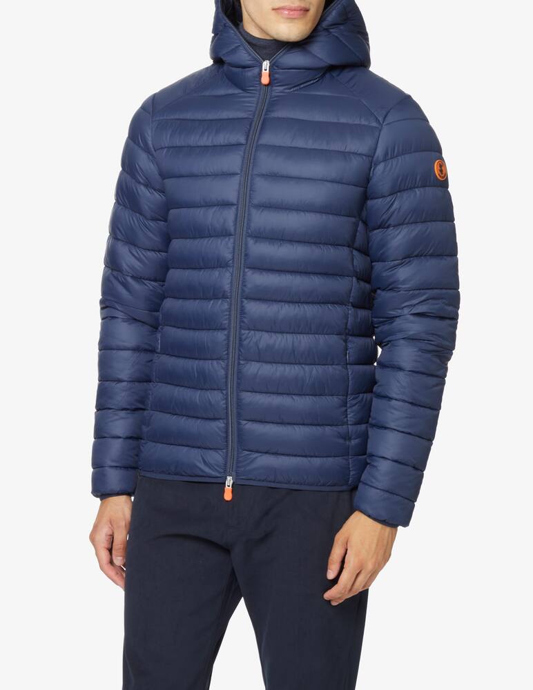 rinascente Save The Duck Giacca con cappuccio basic 100g - Blu