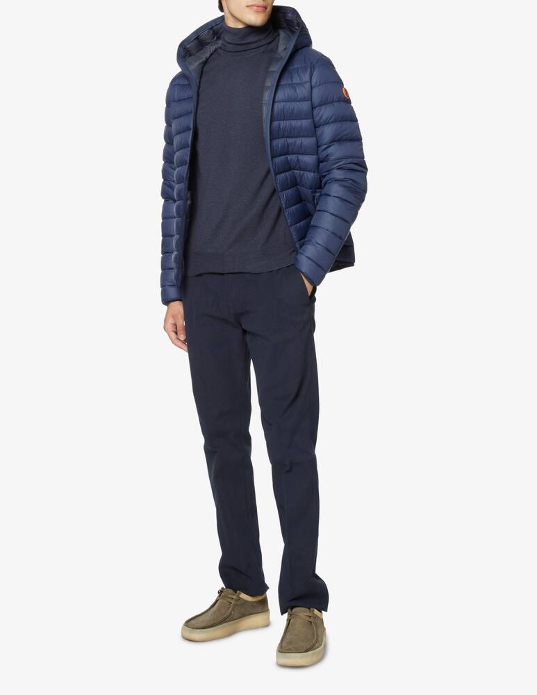 rinascente Save The Duck Giacca con cappuccio basic 100g - Blu