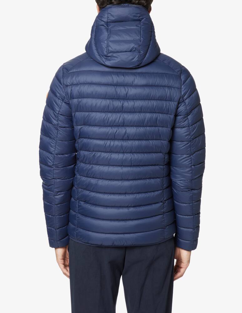 rinascente Save The Duck Giacca con cappuccio basic 100g - Blu