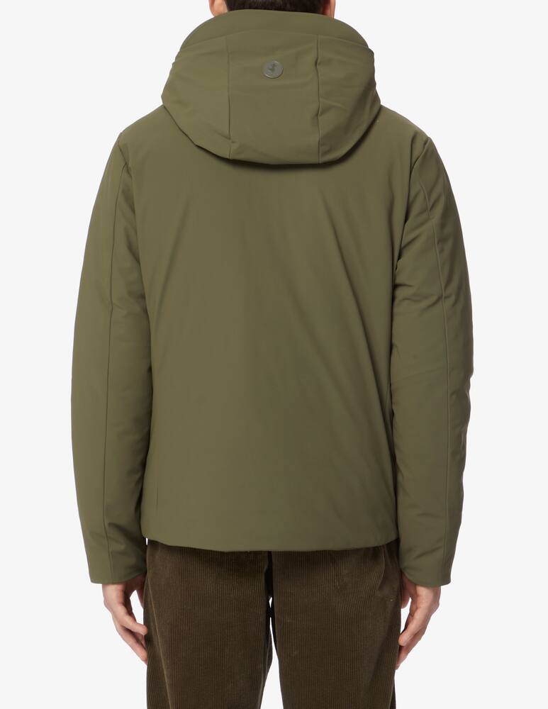 rinascente Save The Duck Giacca con cappuccio softshell corto - Verde