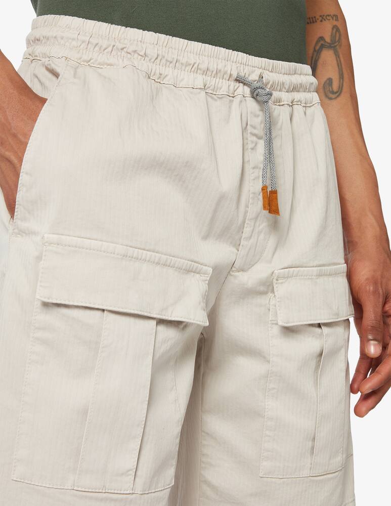 rinascente Eleventy Stripes cargo shorts 