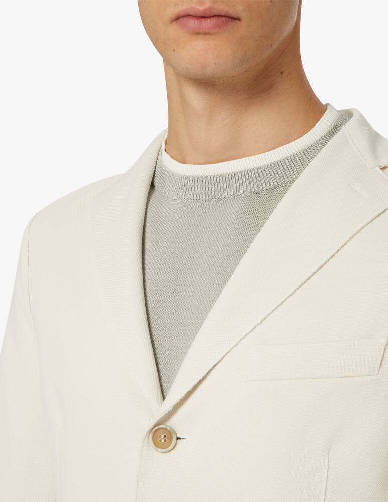 rinascente Eleventy Giacca blazer piquet tv 