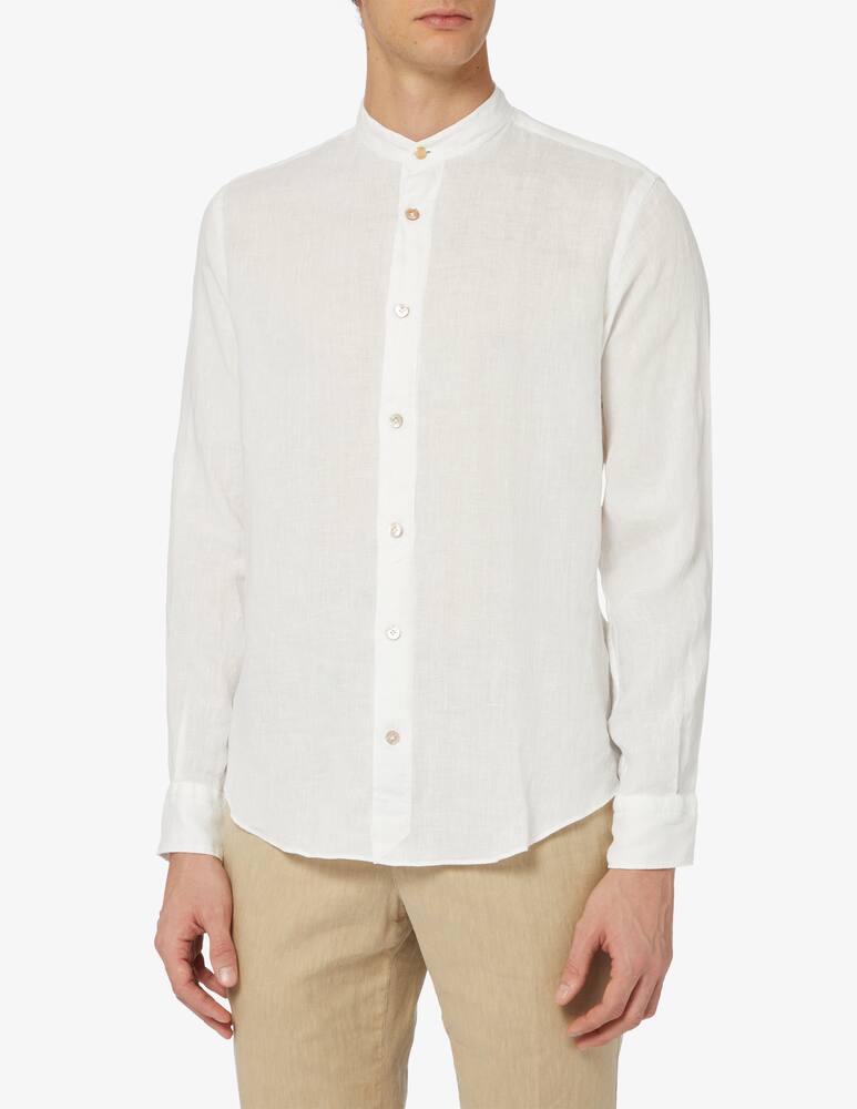 Eleventy Camicia coreana in lino - immagine 1 Eleventy Camicia coreana in lino - immagine 1