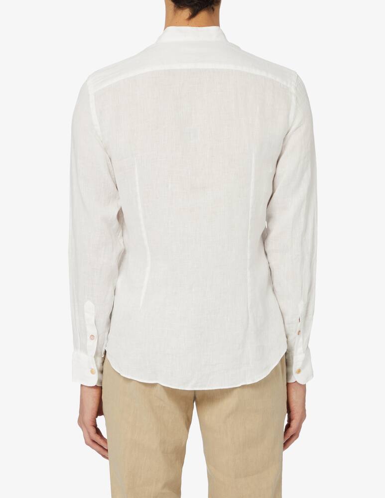 rinascente Eleventy Linen corean shirt 