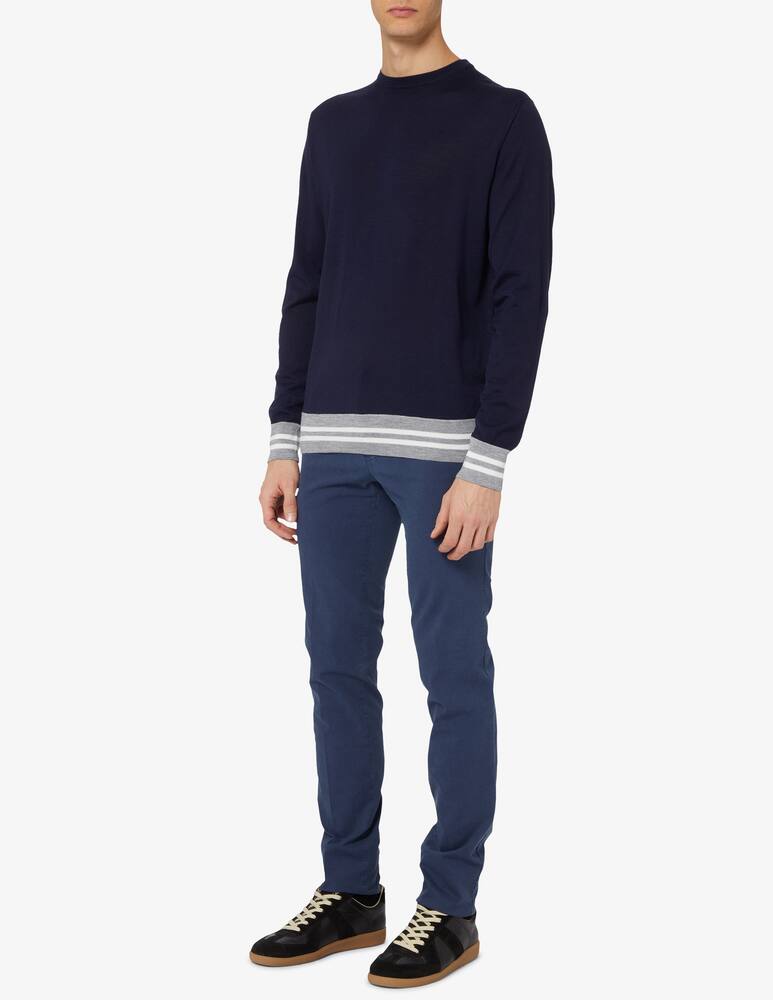 Eleventy Wool and silk crewneck jumper - picture 2 Eleventy Wool and silk crewneck jumper - picture 2