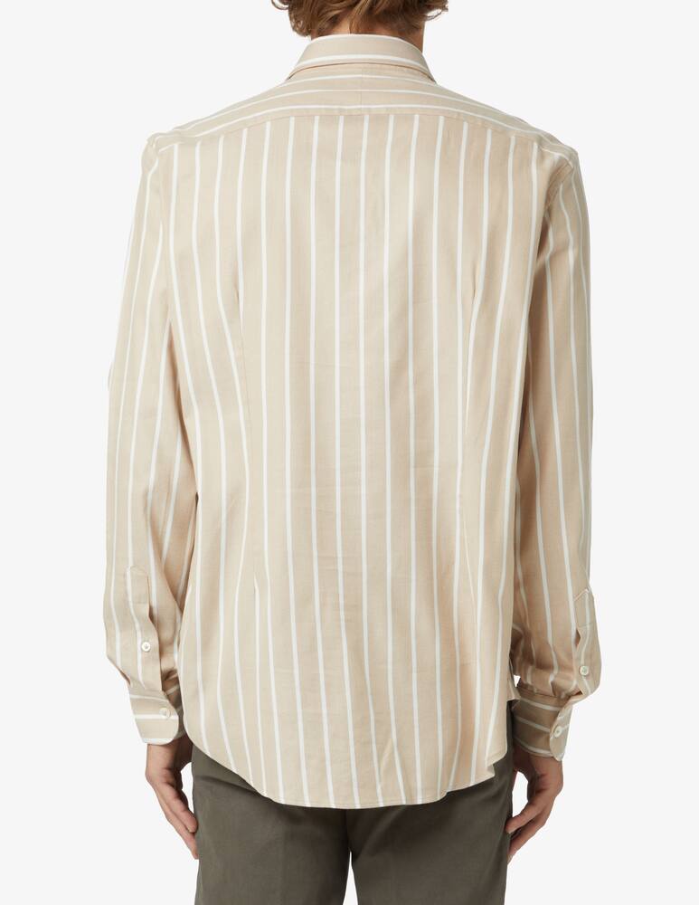 rinascente Eleventy Wool mix long sleeve shirt - Beige