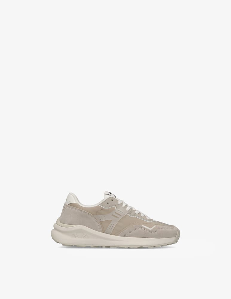 rinascente Ellesse Jamar nylon and suede sneaker