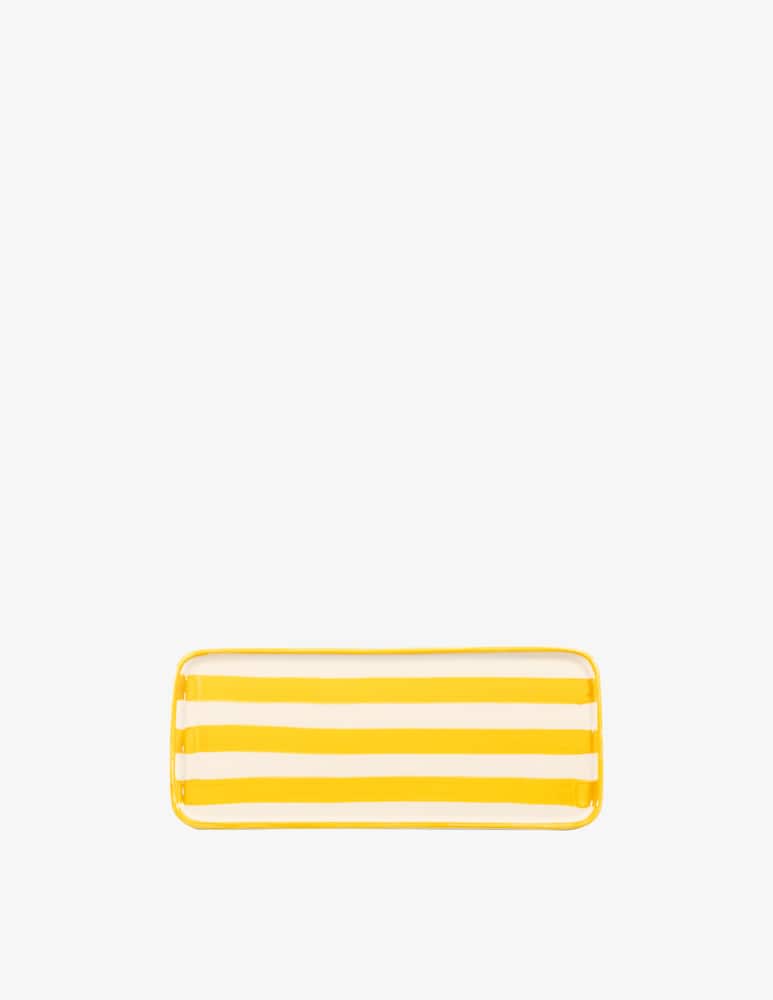 Zafferano Rectangular Plate Lido Righe Set 2 Pcs - picture 1 Zafferano Rectangular Plate Lido Righe Set 2 Pcs - picture 1