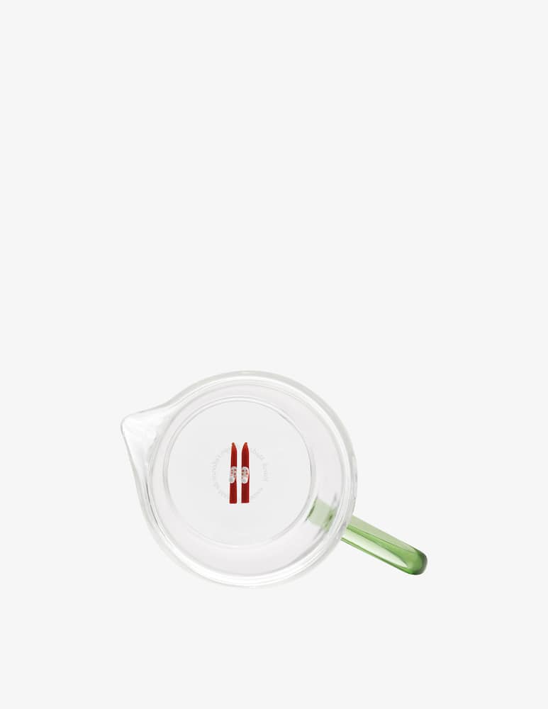 rinascente Zafferano Teca Winter Game Caraffa Sci Rosso