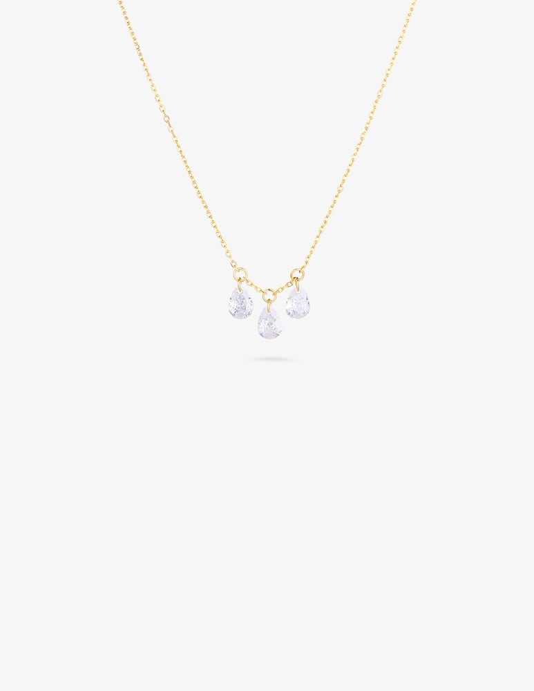 rinascente MAISON GIOIELLI FIRENZE Zircon drop necklace