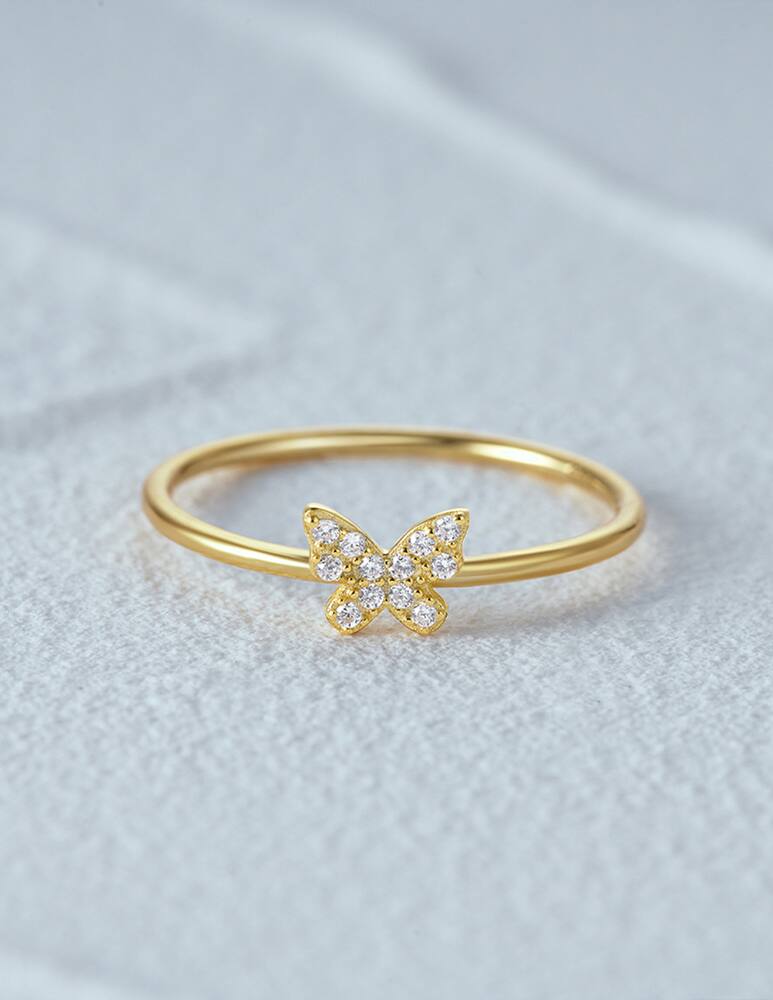 rinascente MAISON GIOIELLI FIRENZE Anello fedina Butterfly