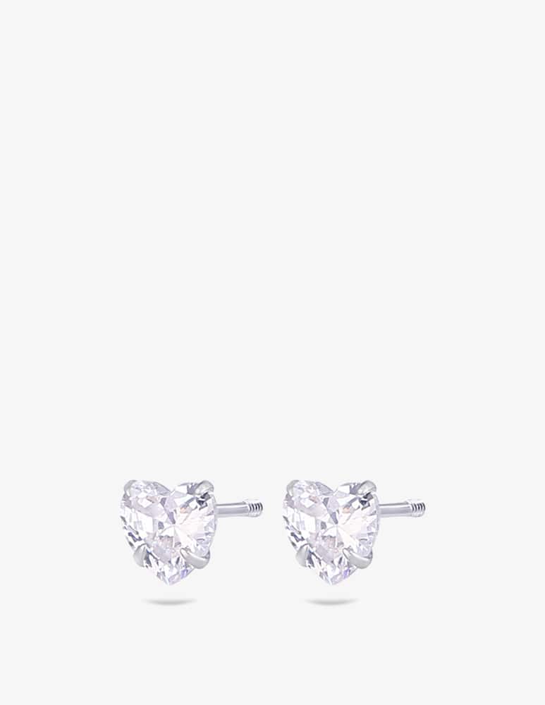 MAISON GIOIELLI FIRENZE Heart Medium stud earrings - picture 1 MAISON GIOIELLI FIRENZE Heart Medium stud earrings - picture 1