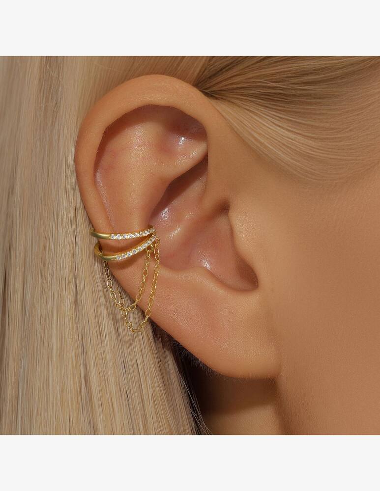 rinascente MAISON GIOIELLI FIRENZE Earcuff catena pendente