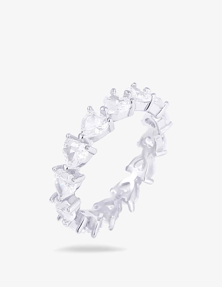 MAISON GIOIELLI FIRENZE Anello eternity cuori - immagine 1 MAISON GIOIELLI FIRENZE Anello eternity cuori - immagine 1