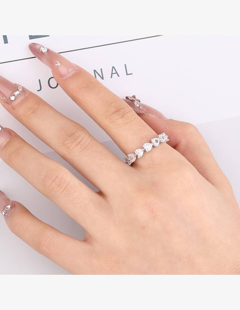 rinascente MAISON GIOIELLI FIRENZE Anello eternity cuori