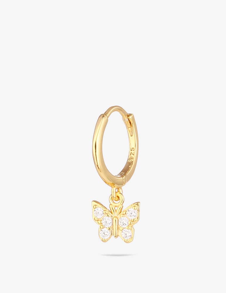 rinascente MAISON GIOIELLI FIRENZE Orecchino singolo farfalla