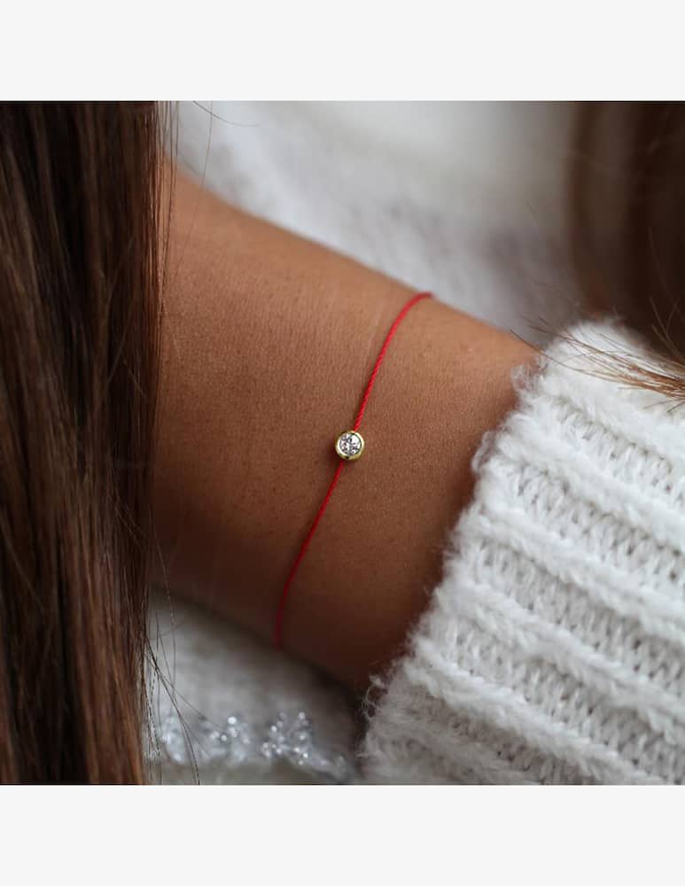 MAISON GIOIELLI FIRENZE Bracciale filo con cristallo - immagine 2 MAISON GIOIELLI FIRENZE Bracciale filo con cristallo - immagine 2