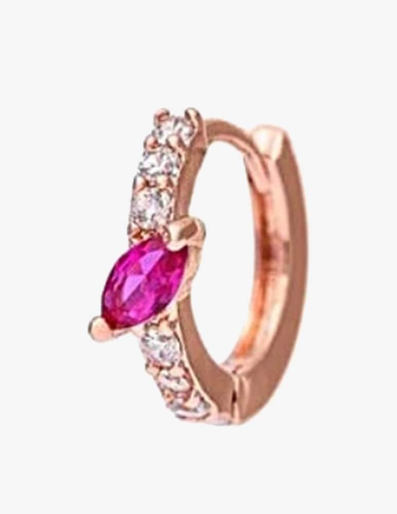 MAISON GIOIELLI FIRENZE Orecchino singolo mini Ruby - immagine 1 MAISON GIOIELLI FIRENZE Orecchino singolo mini Ruby - immagine 1