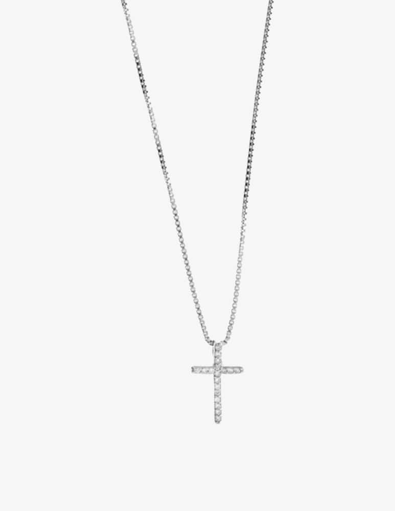 MAISON GIOIELLI FIRENZE Collana con croce zirconia - immagine 1 MAISON GIOIELLI FIRENZE Collana con croce zirconia - immagine 1
