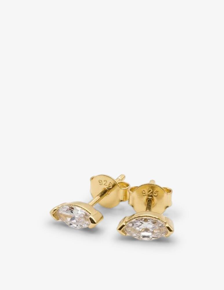 rinascente MAISON GIOIELLI FIRENZE Leaf stud earrings